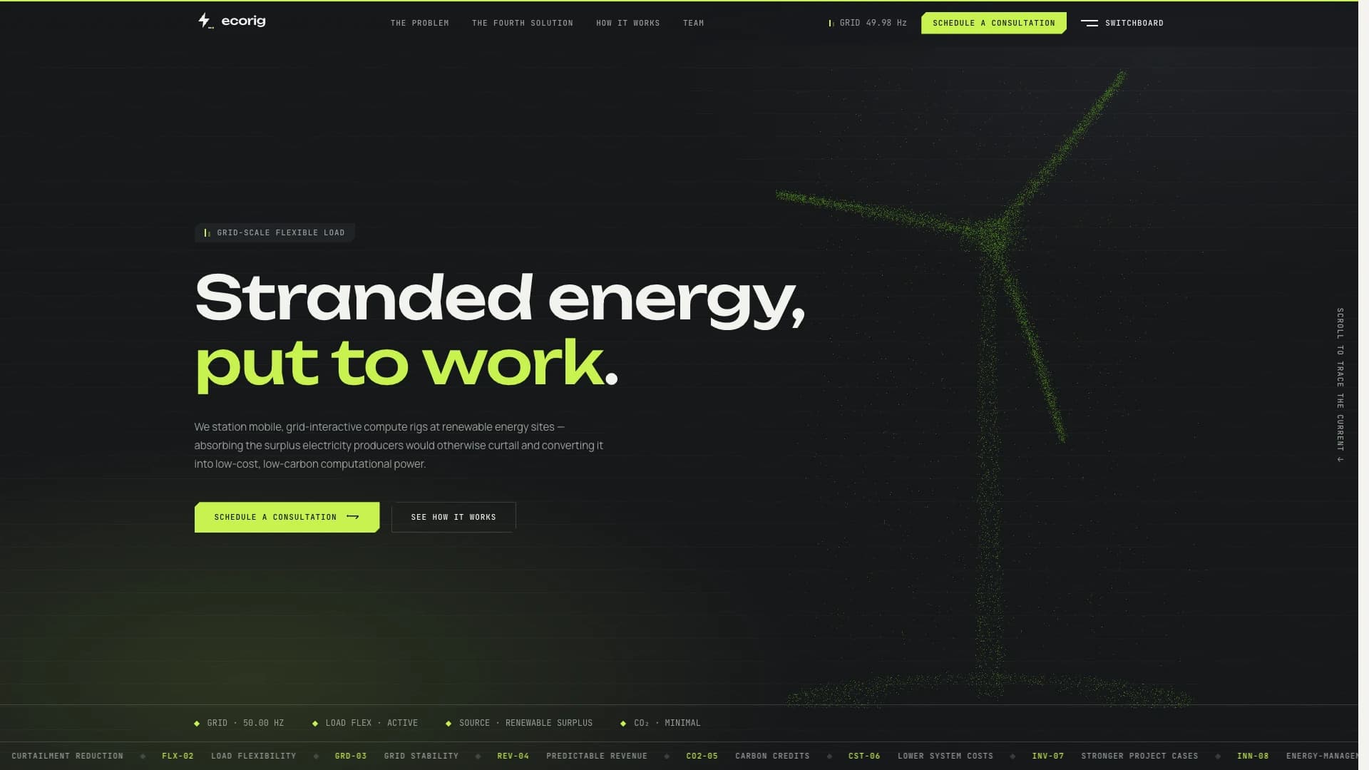 EcoRig — homepage